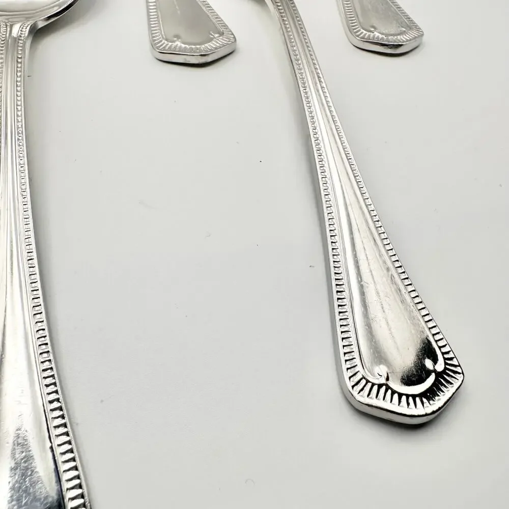 Waterford Somerset 18/10 Stainless Glossy 8 Oval Soup Spoon Replacement Flatware